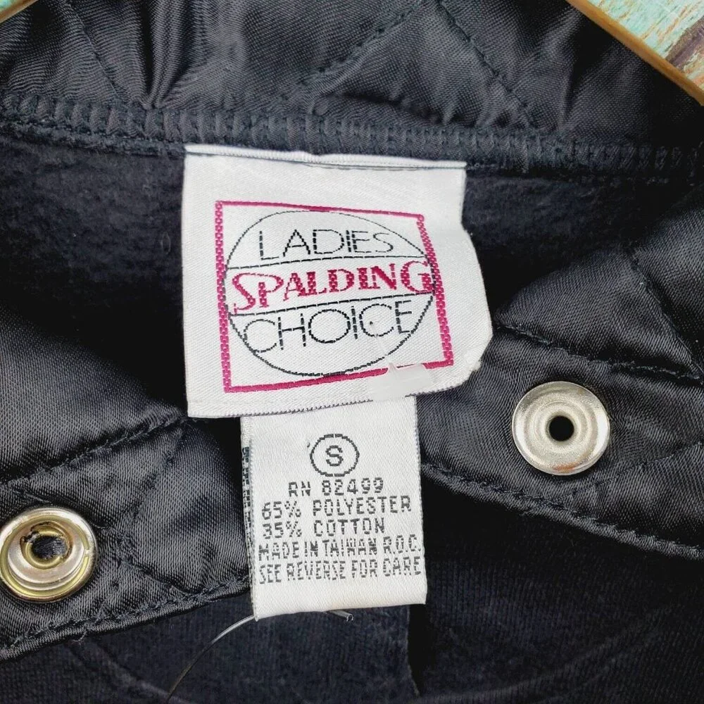 Vtg Spalding Women's Ladies Choice Active Sportswear Hooded Pullover Sz S NWT - Picture 10 of 10